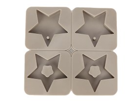 Moldes de silicona TAG aromaticos 4 estrellas